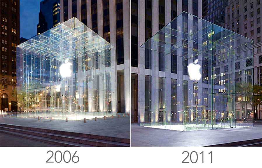 Read more about the article Apple Store 5th Avenue สาขาที่ให้ความสำคัญกับกระจกสุดๆ